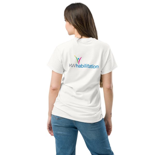 Inspiring Abilities Enriching Lives T Shirt (with back printing) - Image 5