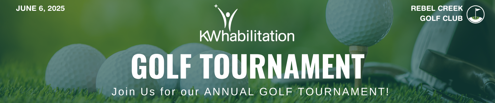 KW Habilitation Golf Tournament banner