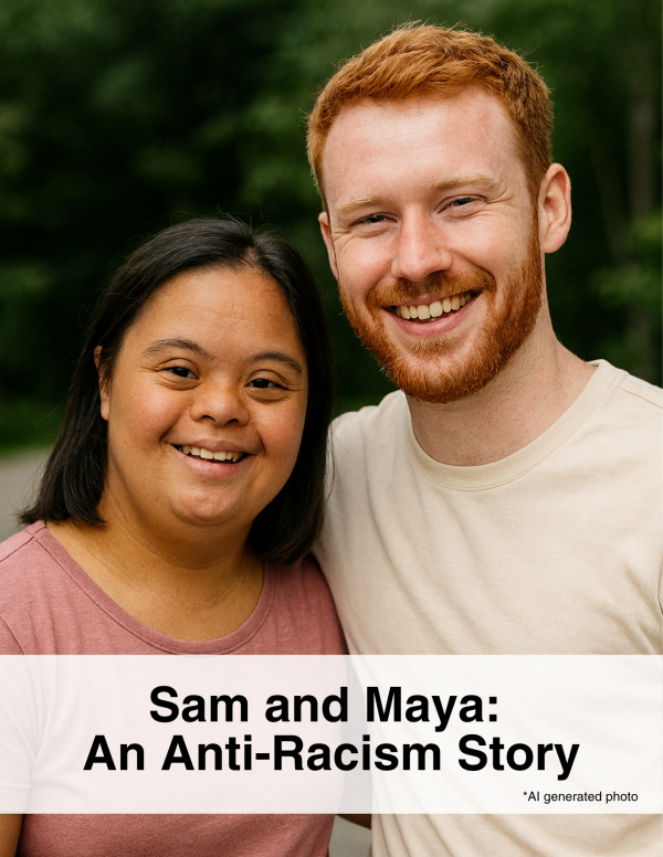 AI Generated image for the plain-language social stories created by KW Habilitation