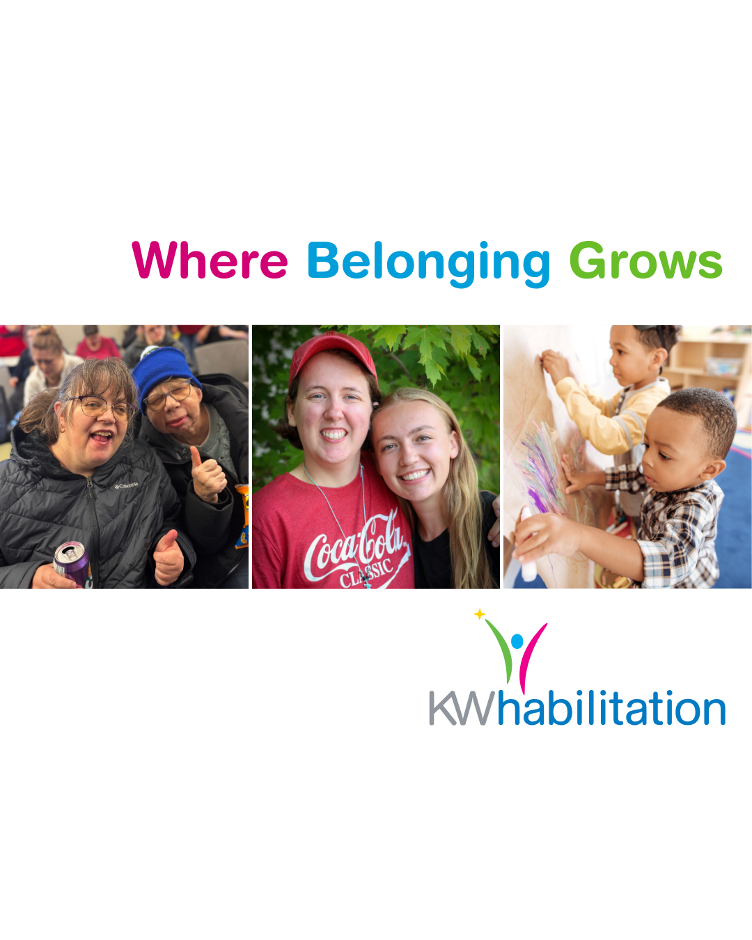 Annual Report Graphic for KW Habiliation: Where Belonging Grows