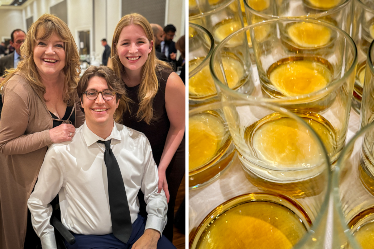 photos from KW Habilitation's Scotch Tasting Event