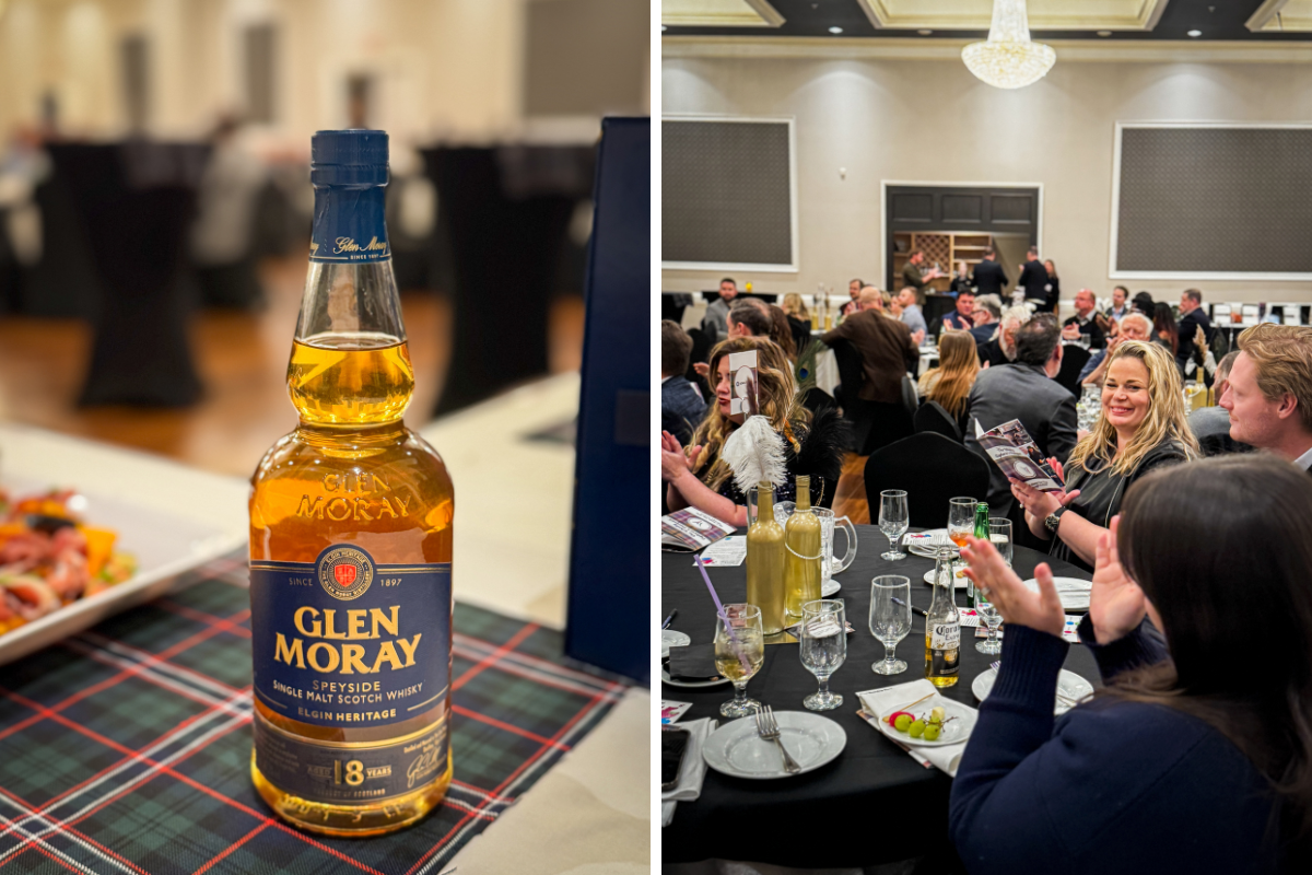 photos from KW Habilitation's Scotch Tasting Event