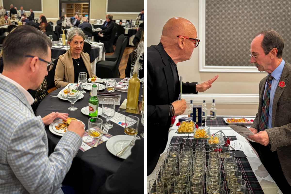 photos from KW Habilitation's Scotch Tasting Event
