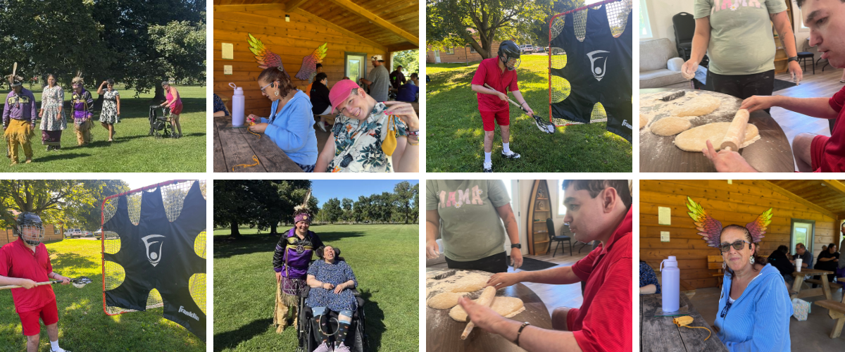 collage of photos from Chiefswood Park